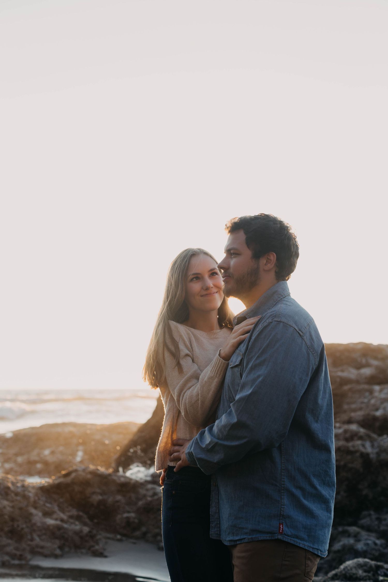 Engagement Session on the Washington Coast