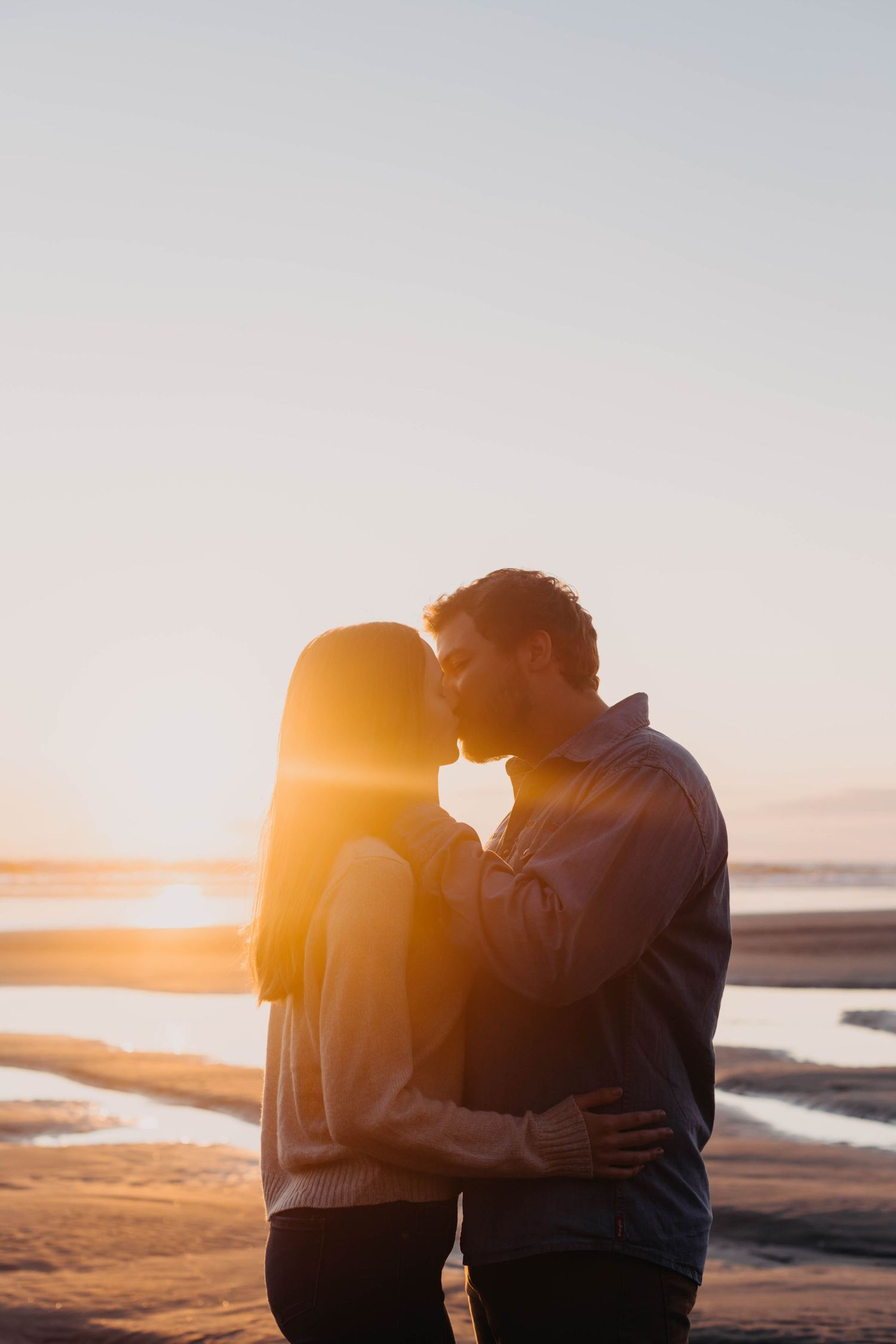 Engagement Session on the Washington Coast