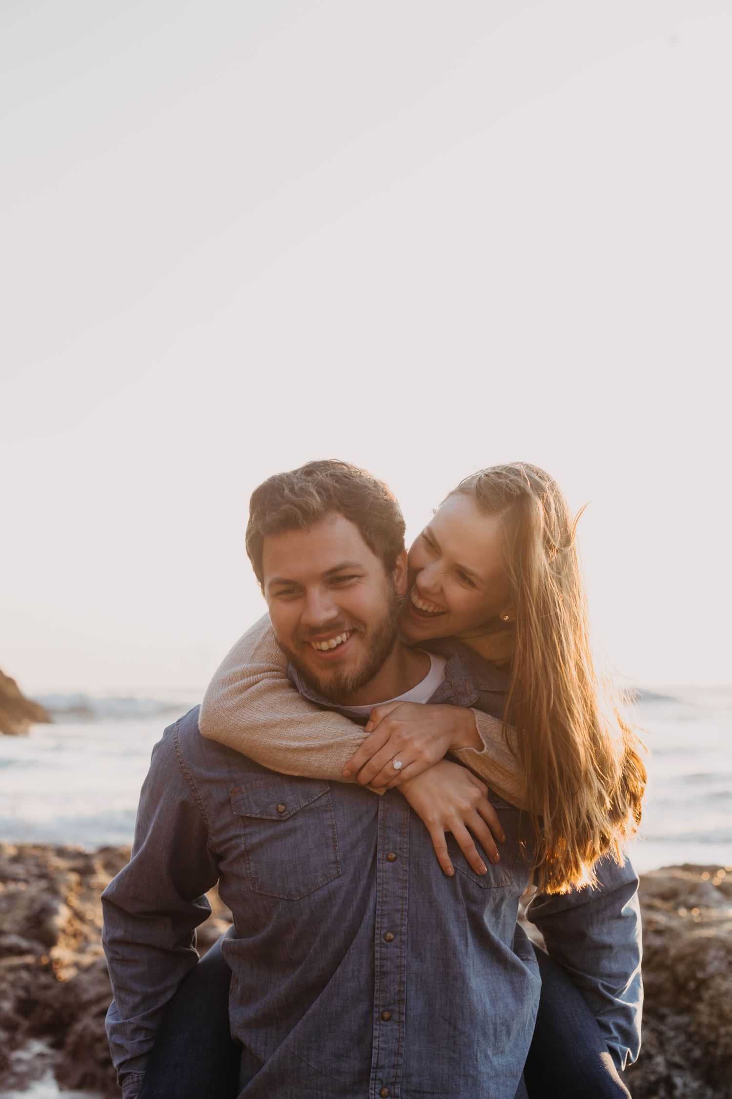 Engagement Session on the Washington Coast