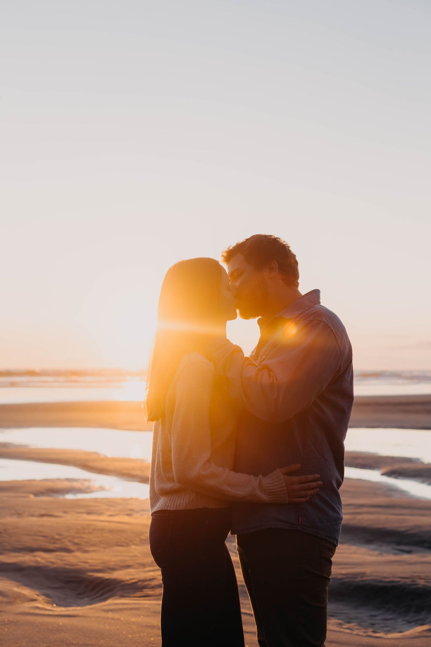 Engagement Session on the Washington Coast