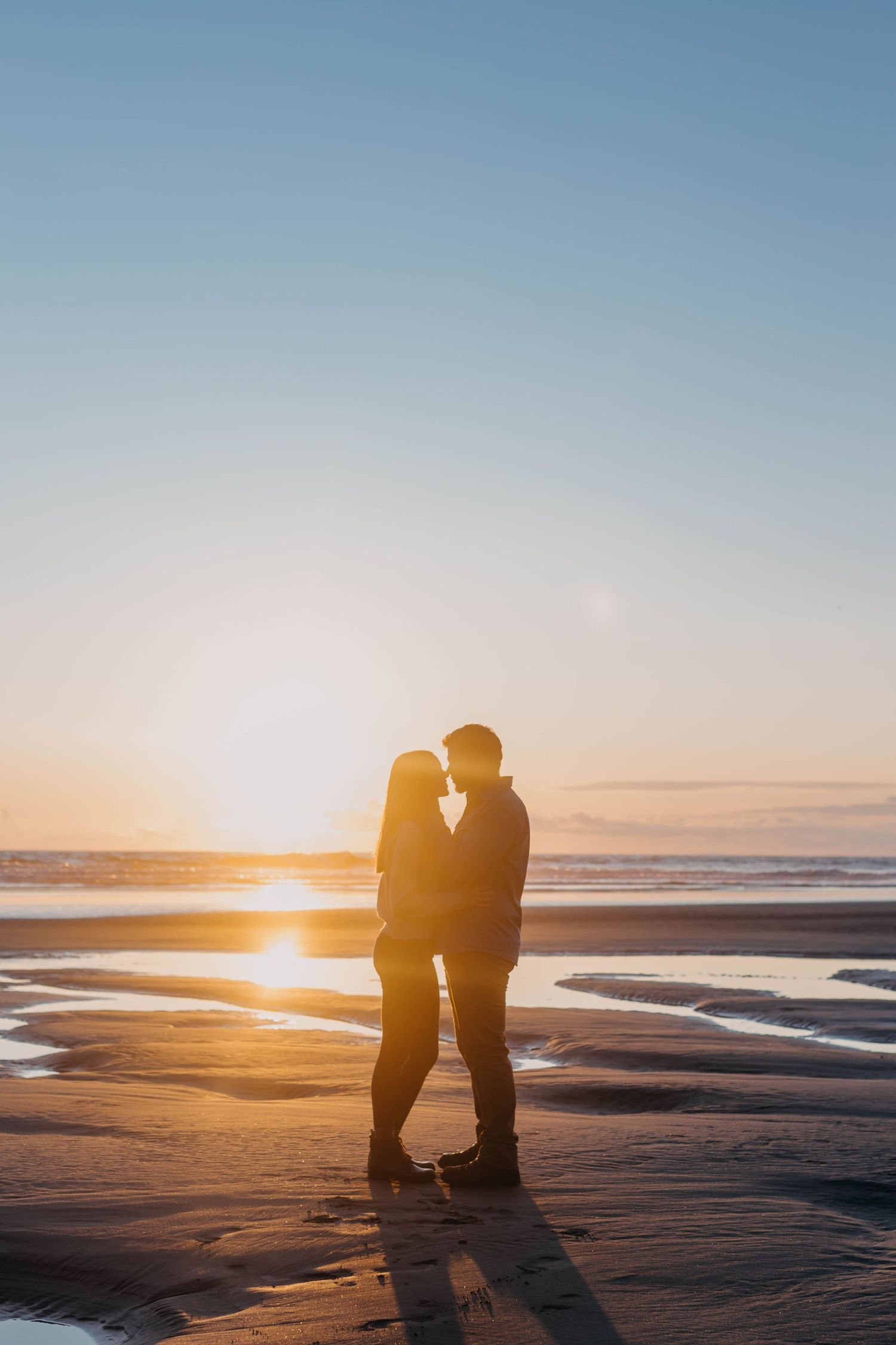 Engagement Session on the Washington Coast