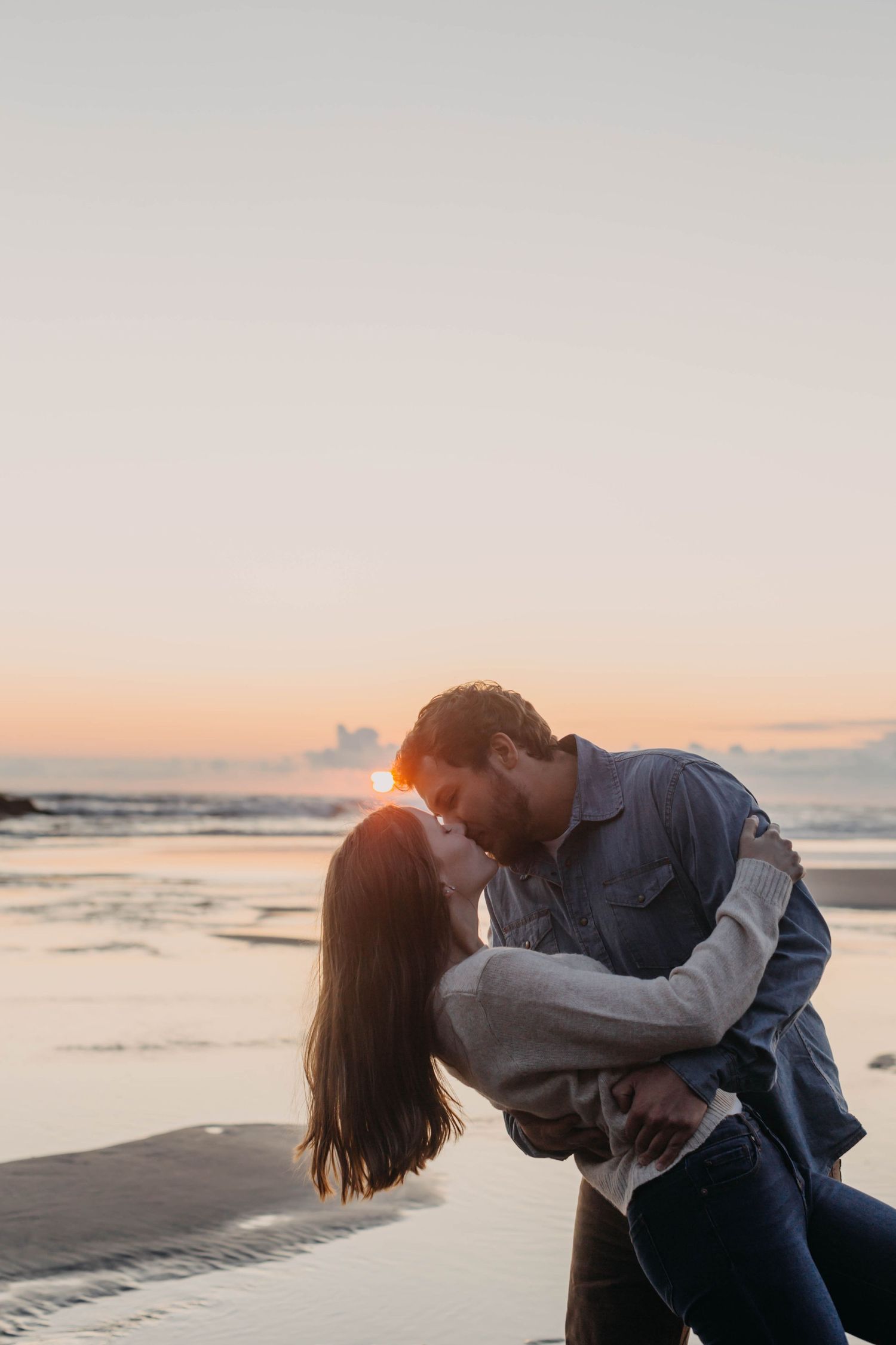 Engagement Session on the Washington Coast