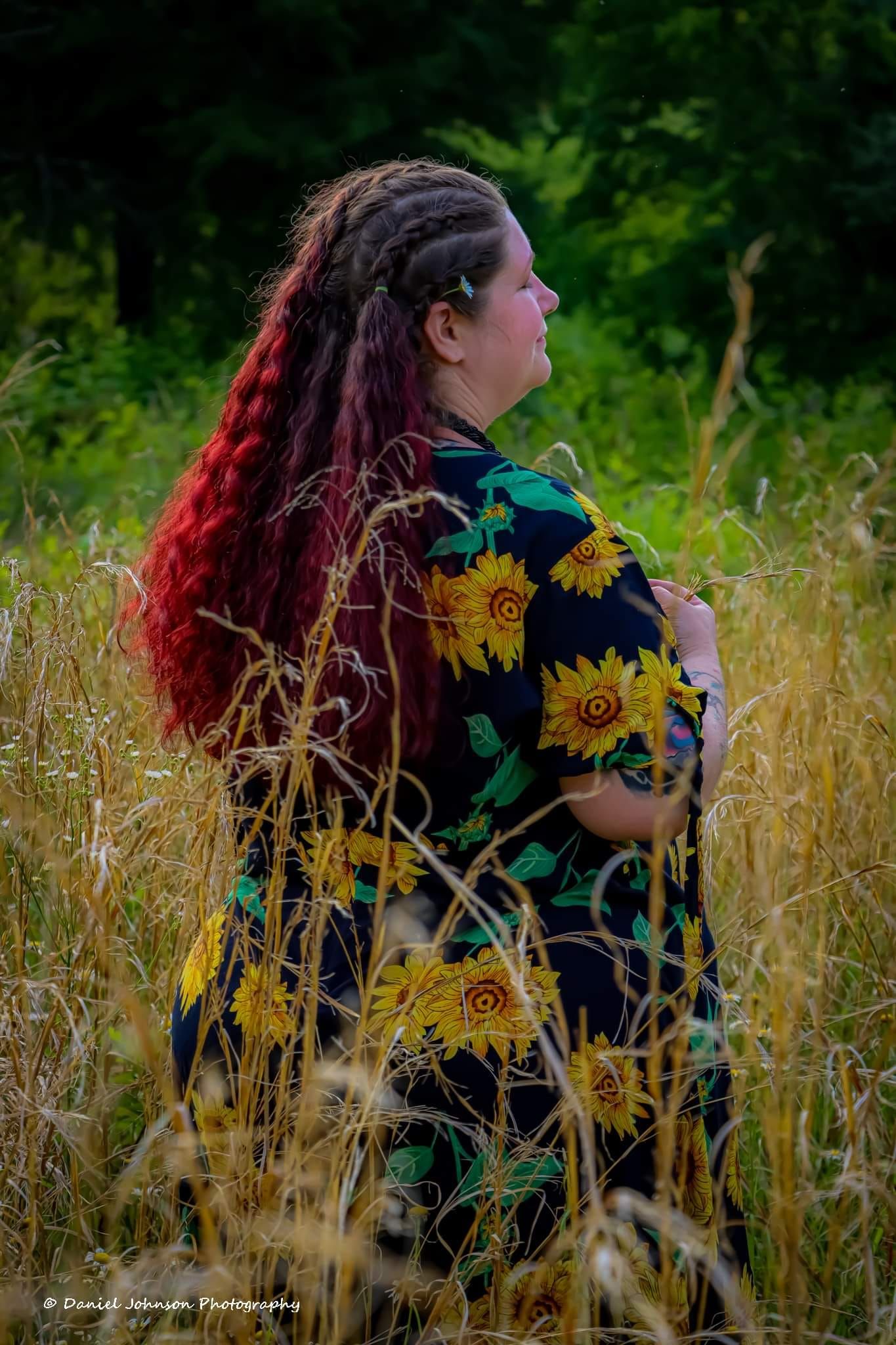 Me in the picture at one of my photo sessions when I was modeling
