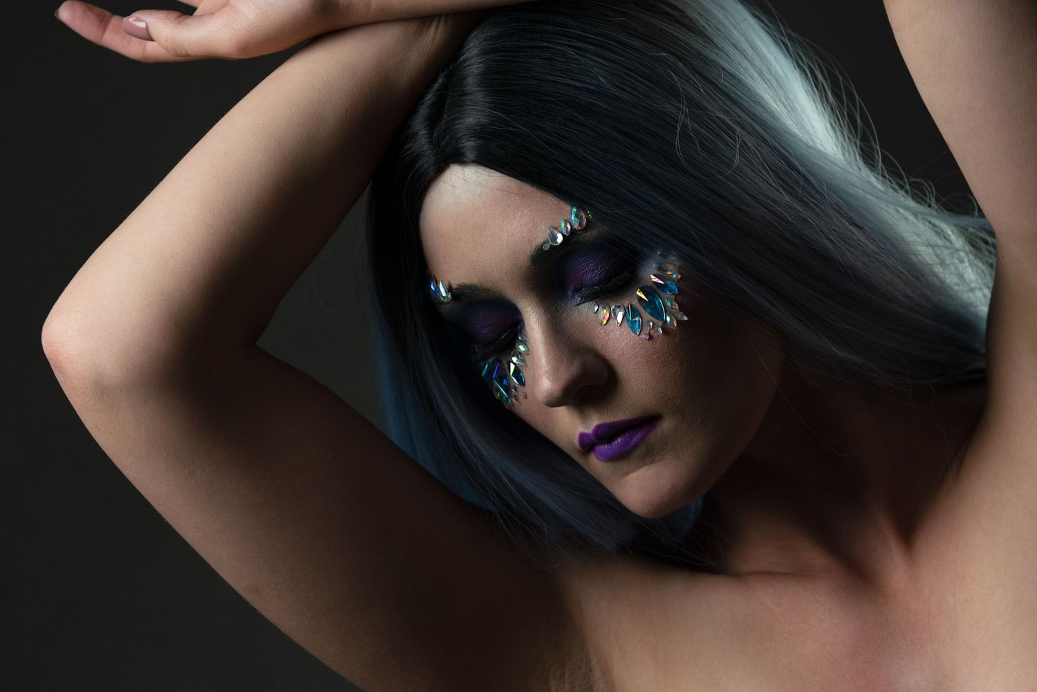 portrait of model