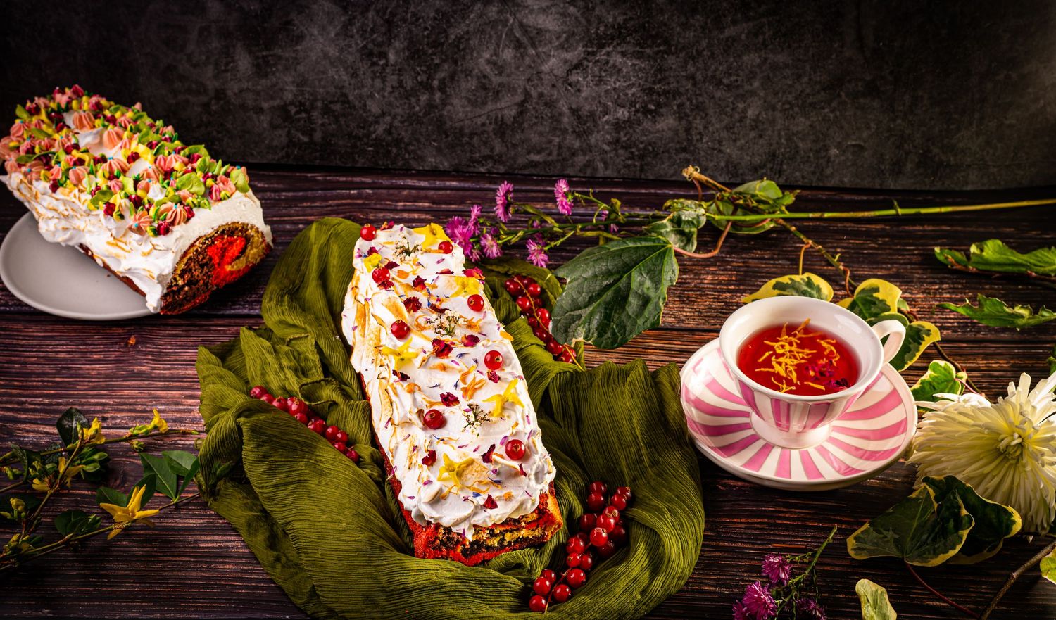 Vibrant food photography to attract customers