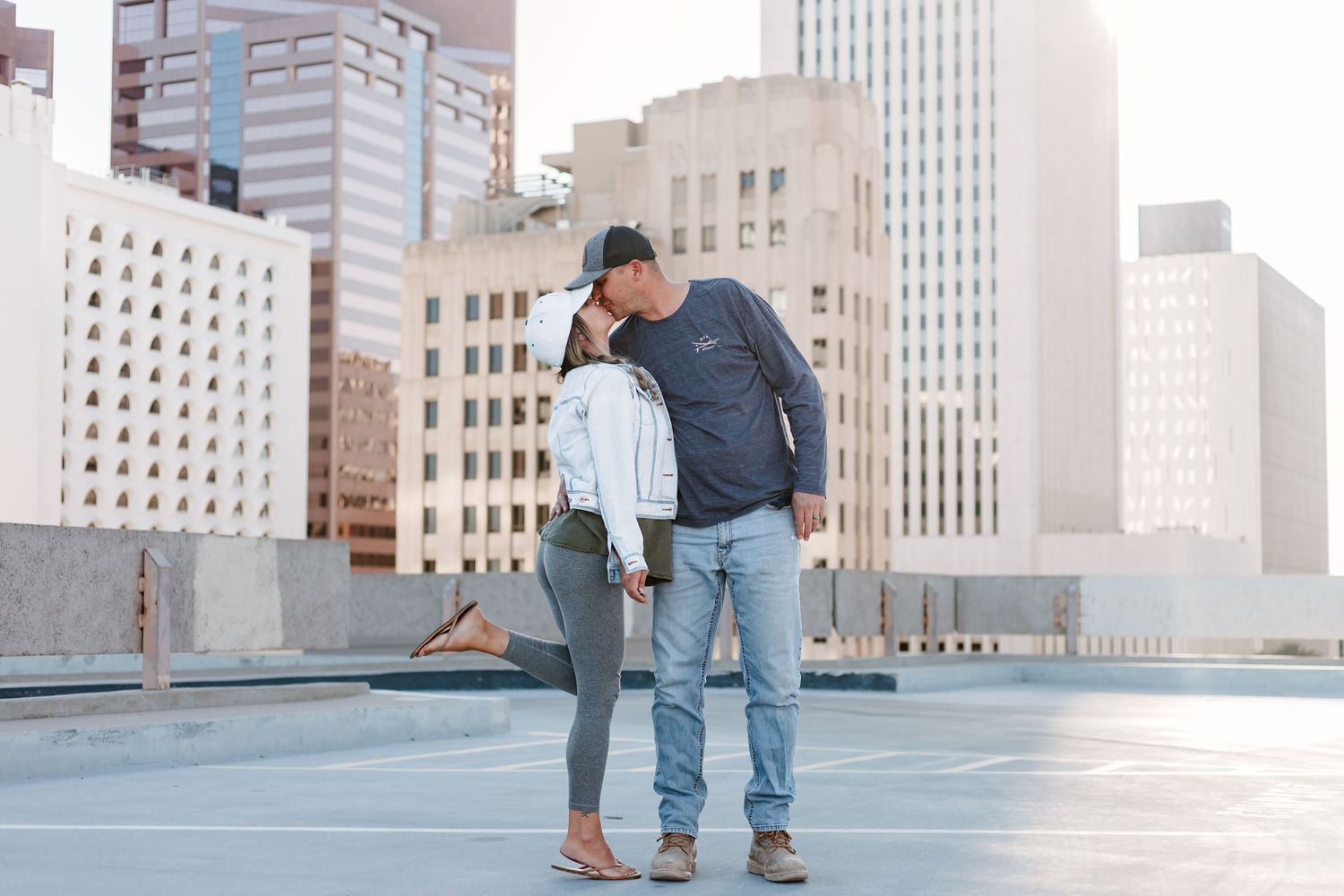 downtown phoenix couples session
