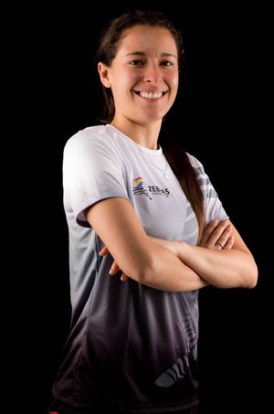 retrato de futbol femenino
