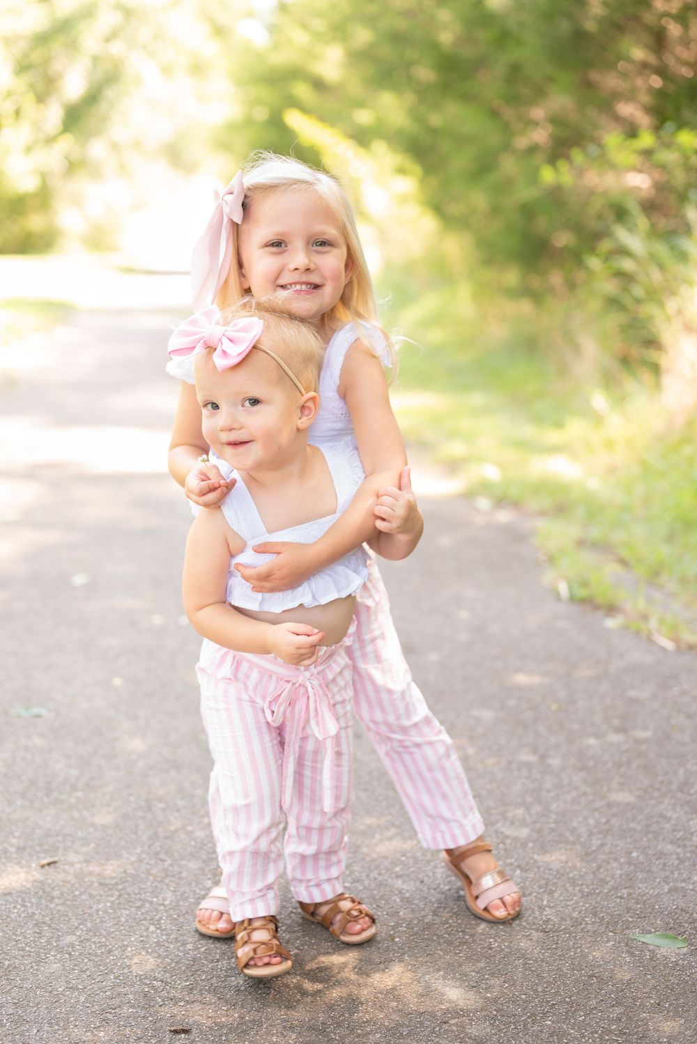 Family session at park