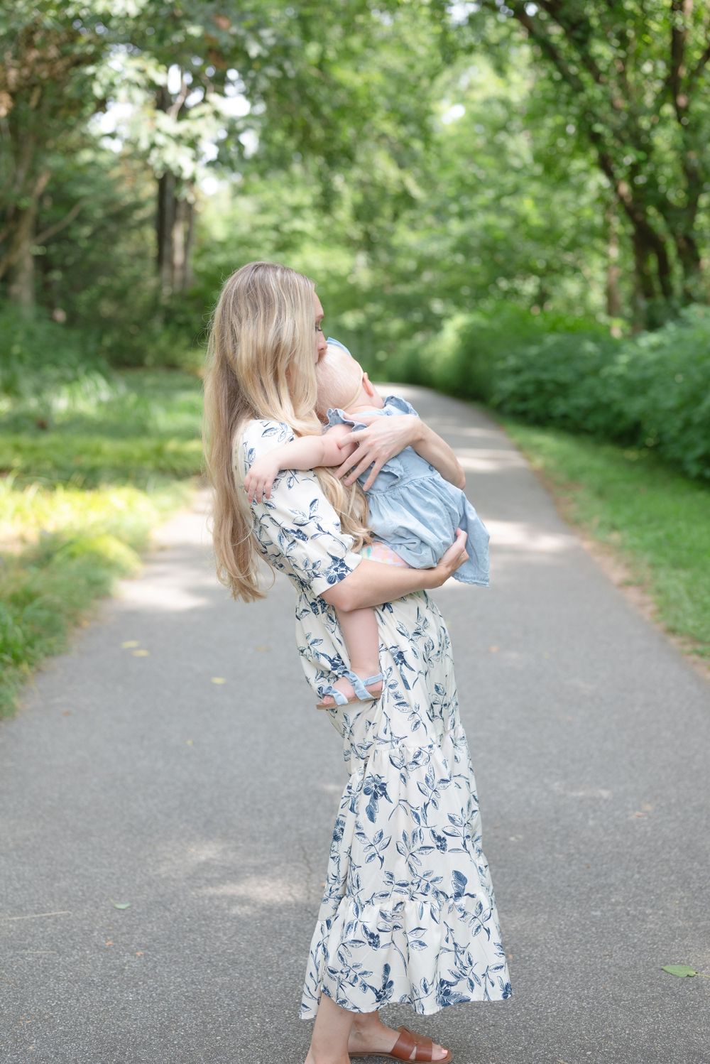Family session at park