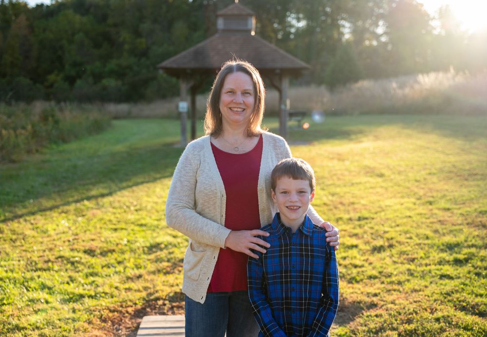 Family session at park