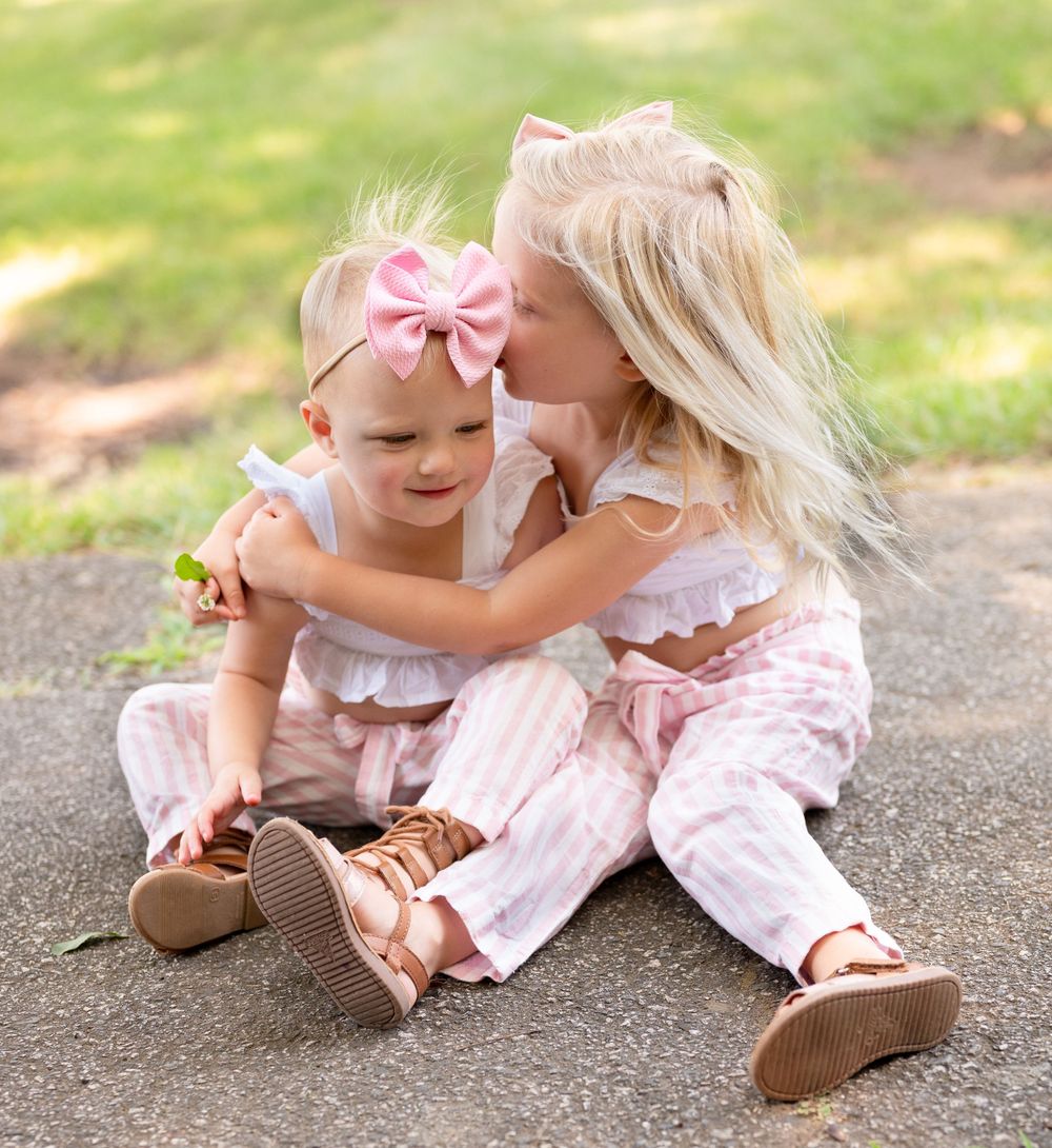 Family session at park