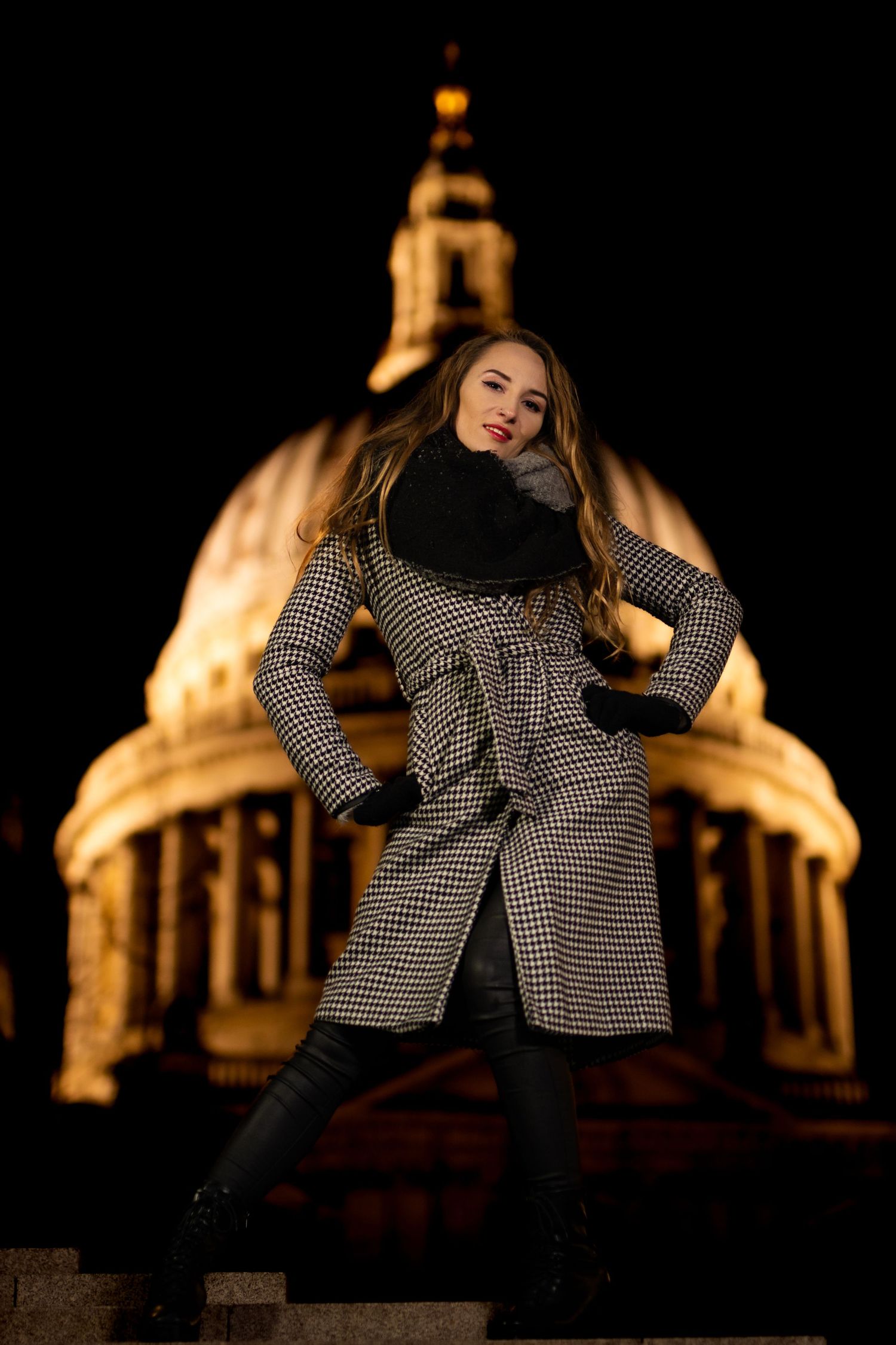London portraiture photoshoot with a model by Kush Rattan Photography