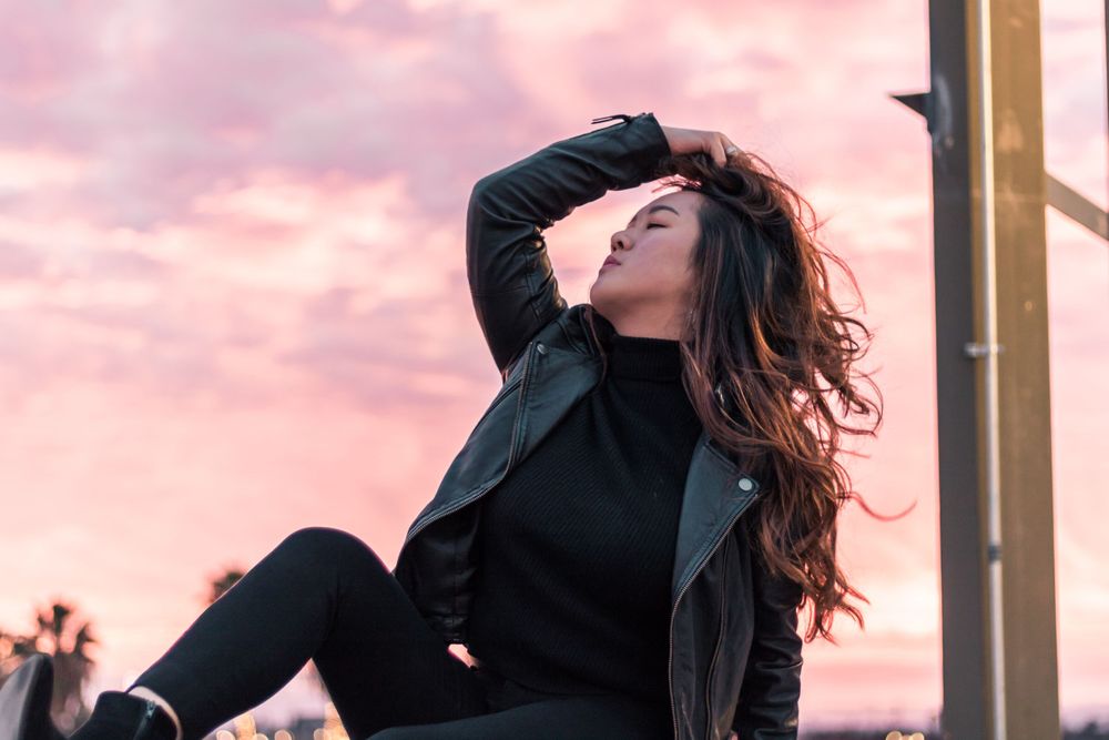 Sunset Model Photography at The Source in Buena Park, CA