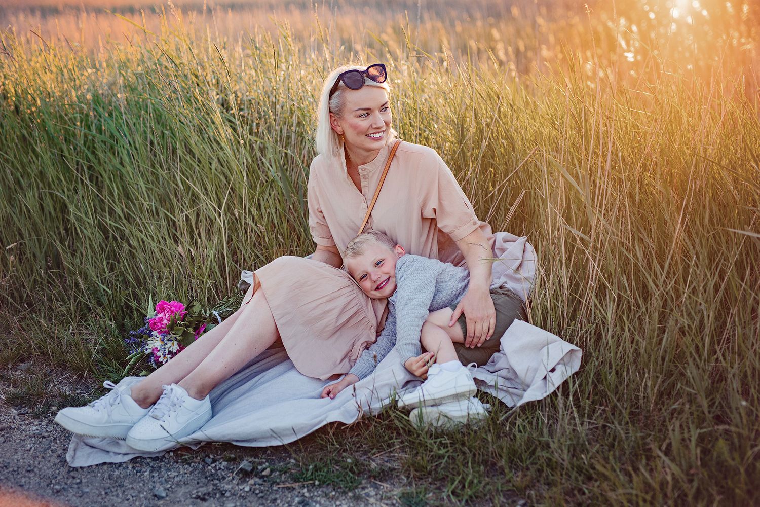 I mammas famn finns kärlek, trygghet och glädje