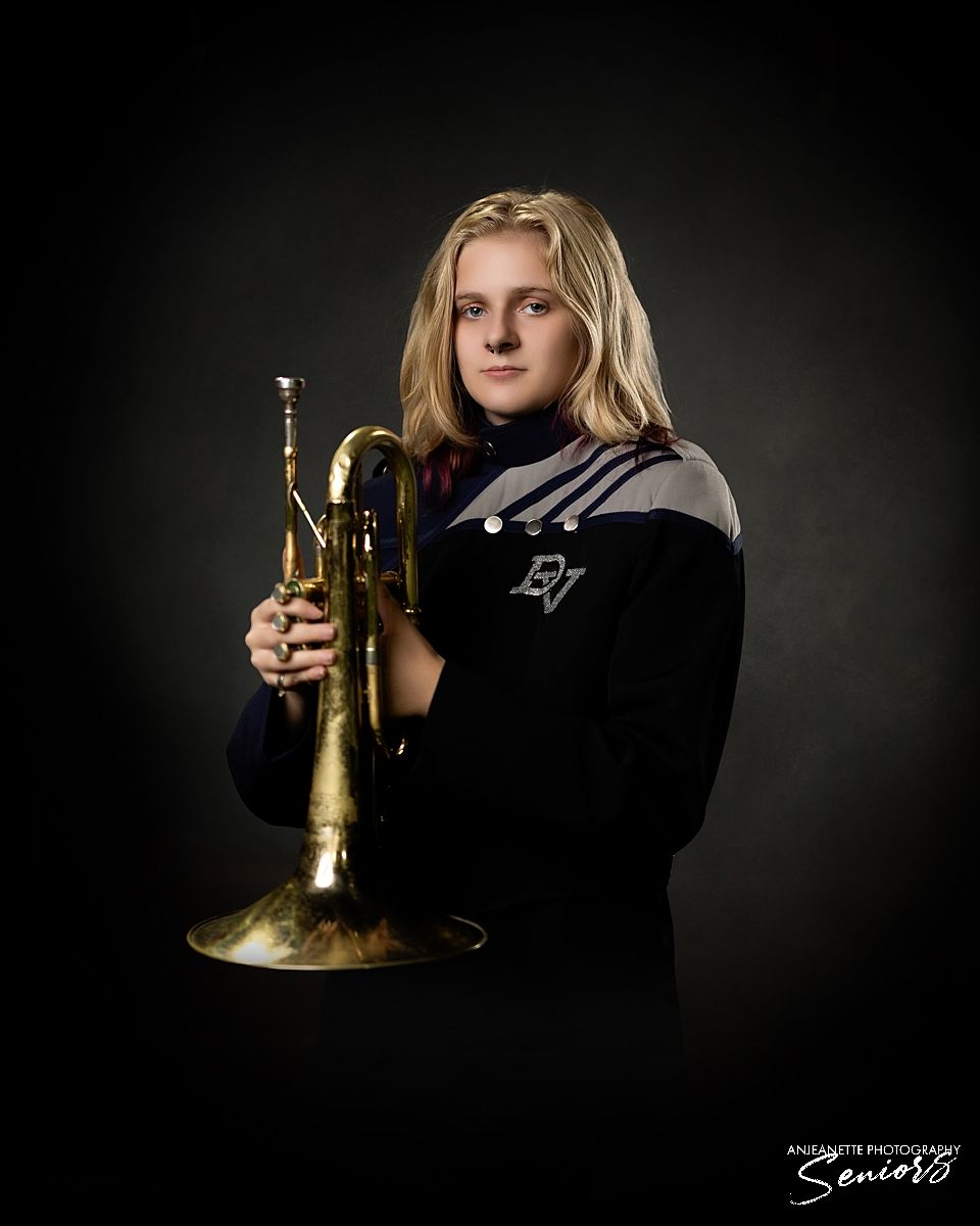 phoenix Marching Band Pictures Anjeanette Photography senior ABODA AZMBA WGAZ High School banners AZ