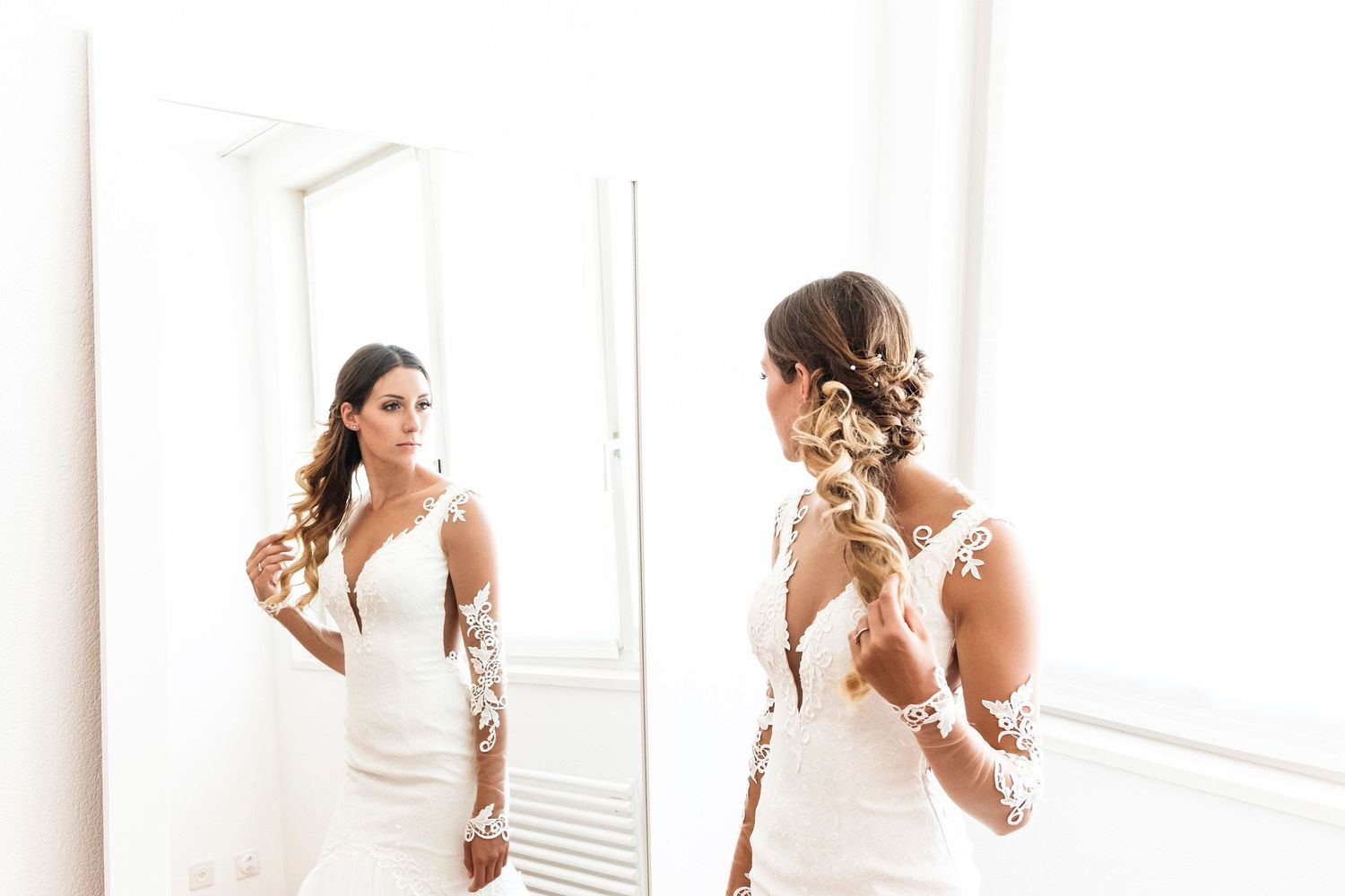 TLOOK photographe de mariage de style documentaire, préparatifs de la mariée