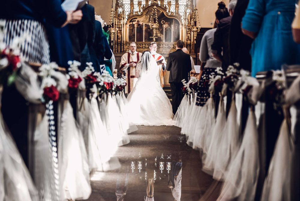 catholic wedding at st Matthews church sheffield