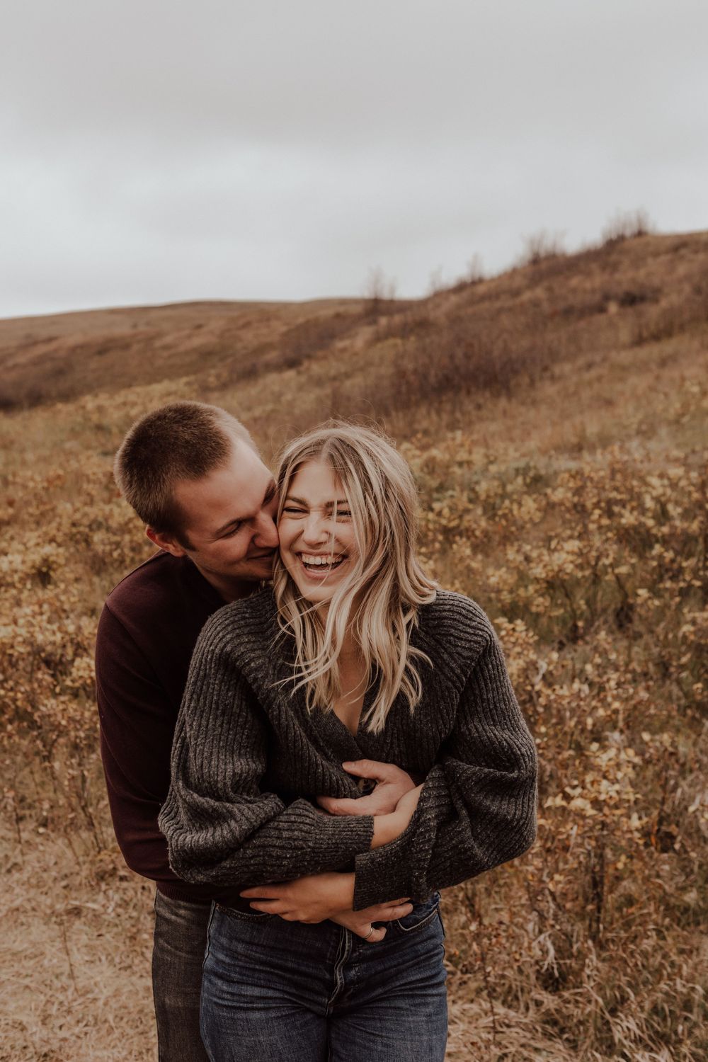 Outdoor Engagement Photographer Alberta | Calgary & Canmore Couples Photography | Adventure & Lifestyle Sessions in YYC & Canadian Rockies