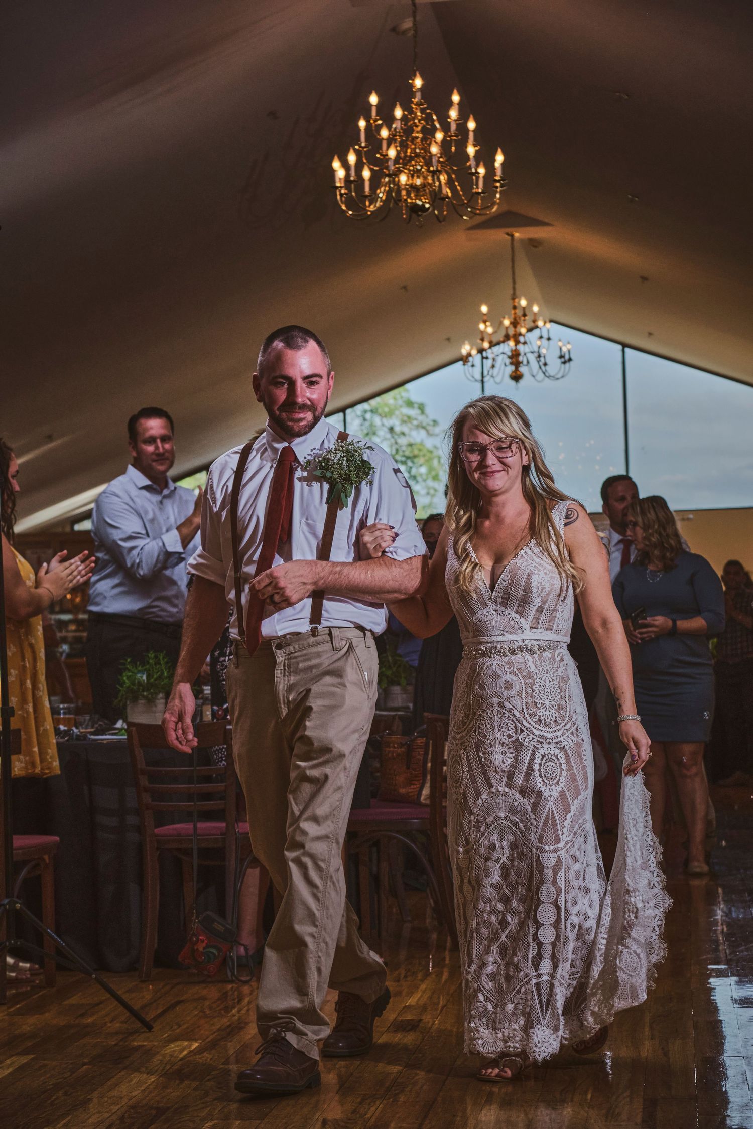 Wedding reception at Harmony Hall Estates near Middletown Pennsylvania