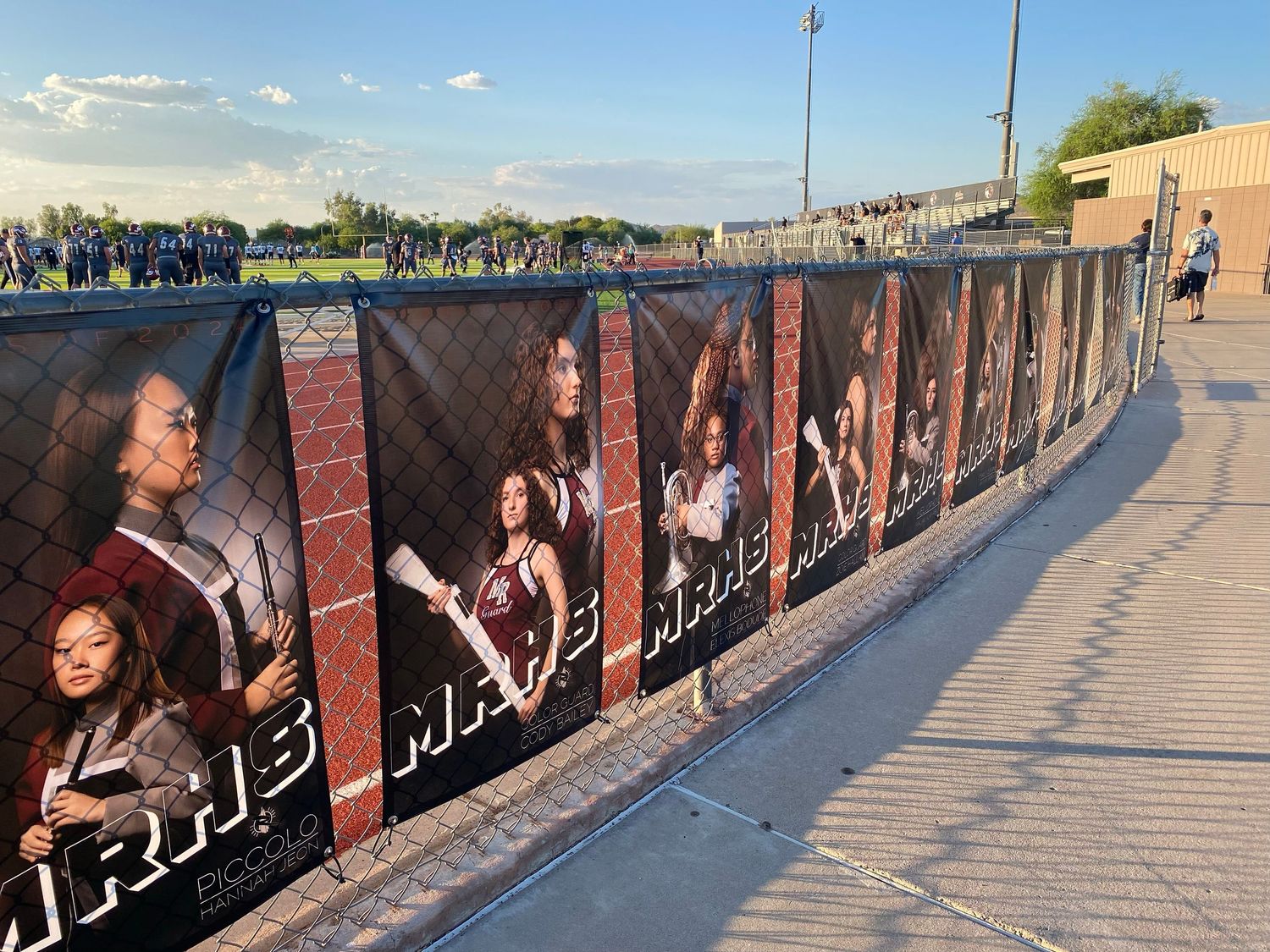 phoenix Marching Band Pictures Anjeanette Photography senior ABODA AZMBA WGAZ High School banners AZ