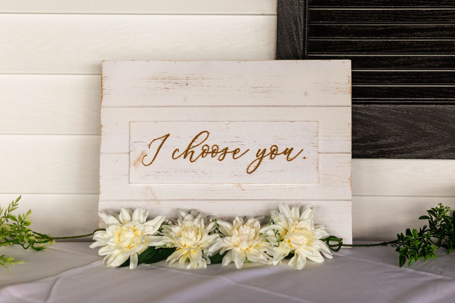wedding signage