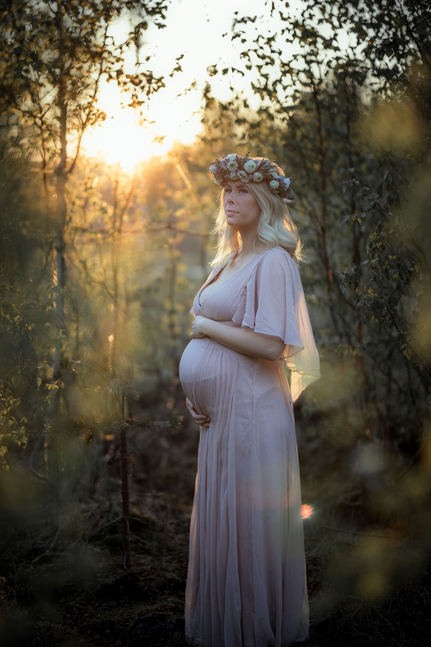 Gravidfotografering Gällivare Fotograf Norrbotten