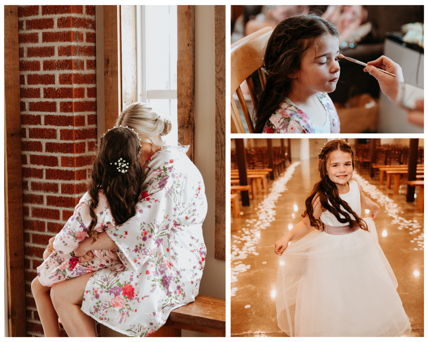 Ohio Photographer, Ohio Wedding, Wedding Photos, Getting Ready Photos, Pickwick Place, Flower Girl Photos