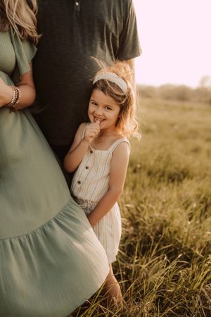 toddler giggles during family photography sessions
