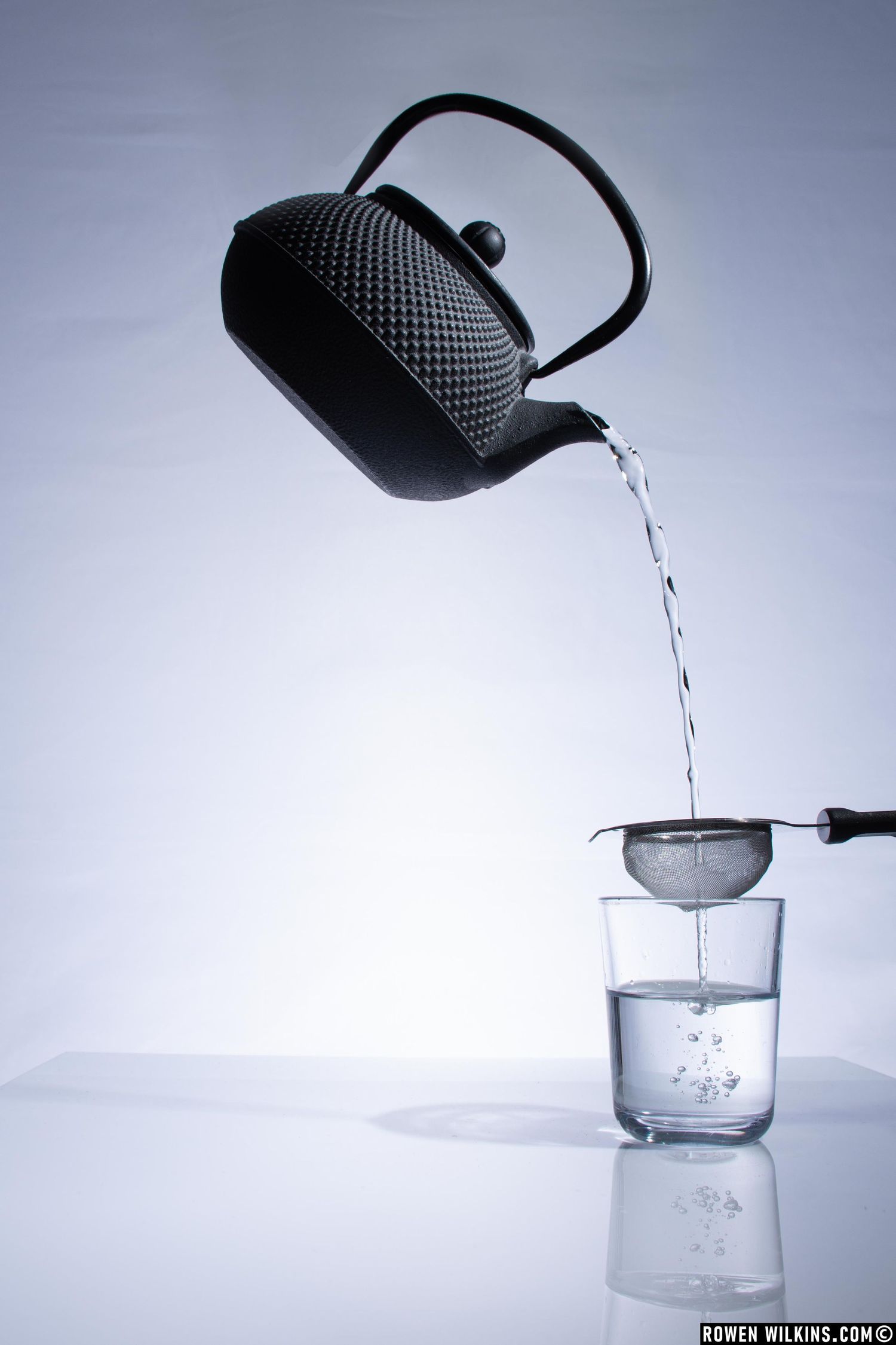 water poring