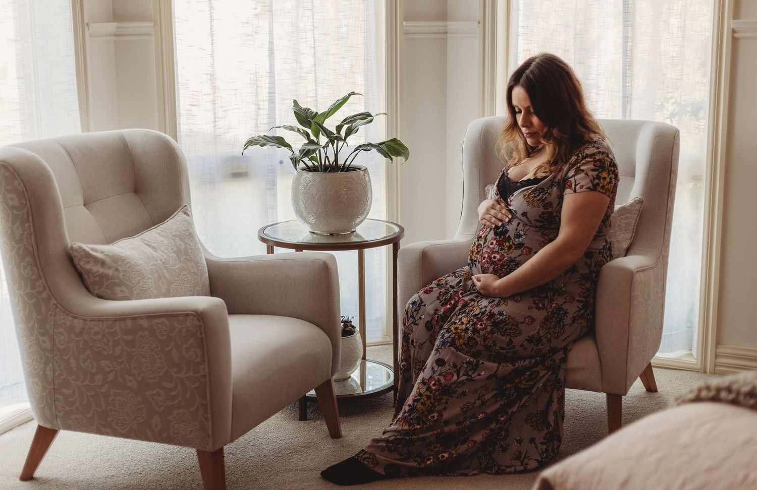 in-home maternity photography