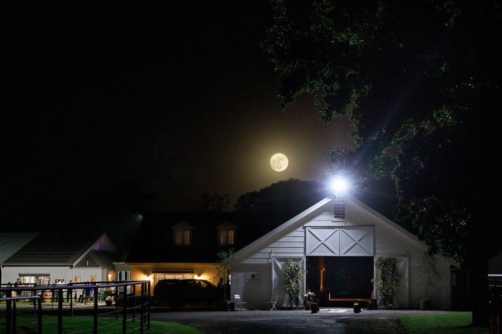 full moon farm wedding reception