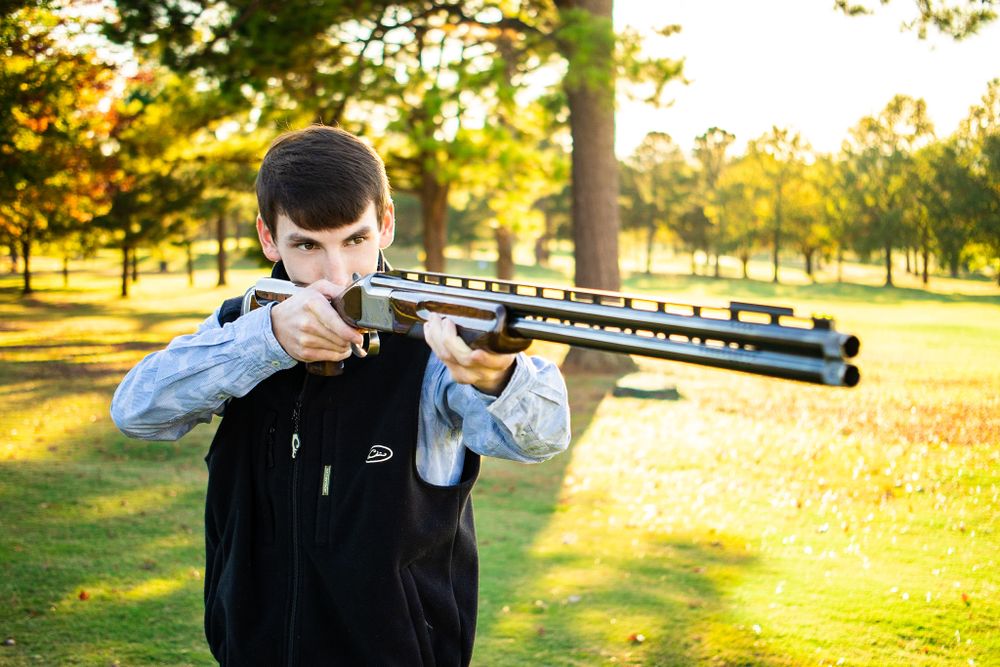 Eli's high school senior session at the Fayetteville Country Club in Fayetteville Arkansas