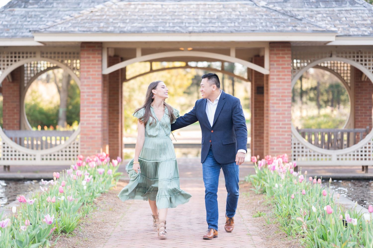 wedding photographer, engagement photographer, bride, Huntsville weddings, Huntsville Botanical Gardens, just engaged