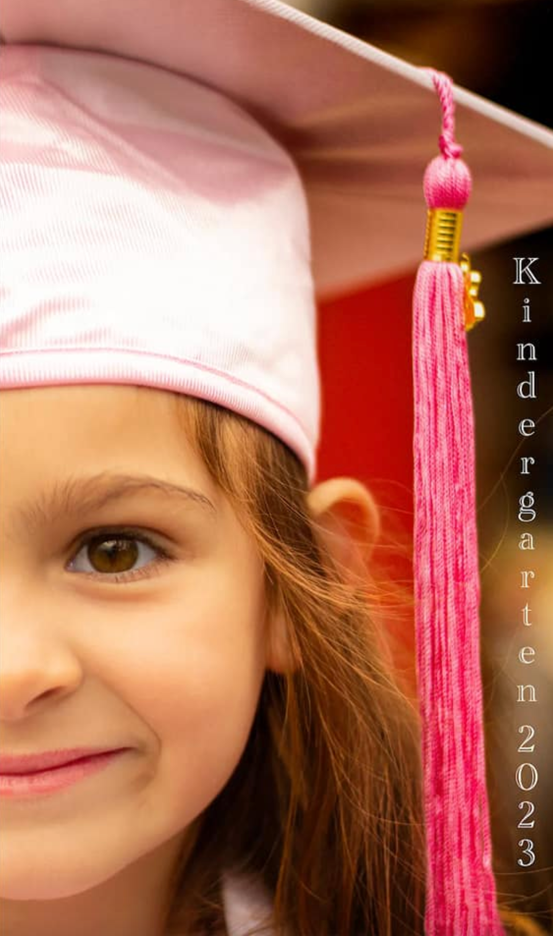 Kindergartner graduation image, taken at Wheeler Farm, Murray, Utah.
