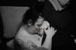 "Capturing the miracle of birth: Emotional and intimate birth photography that preserves the precious moments, raw emoti