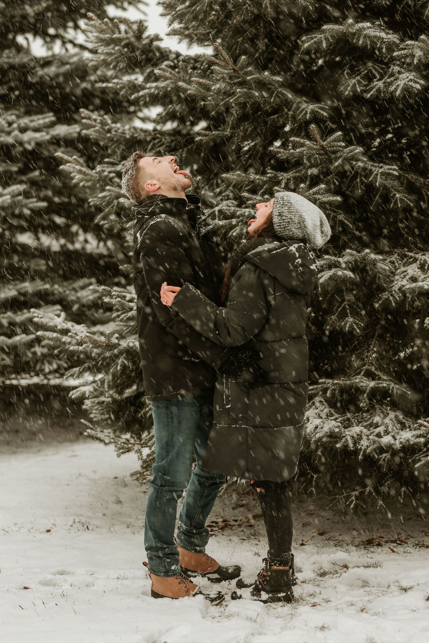 couples engagement bound and branch buffalo photography