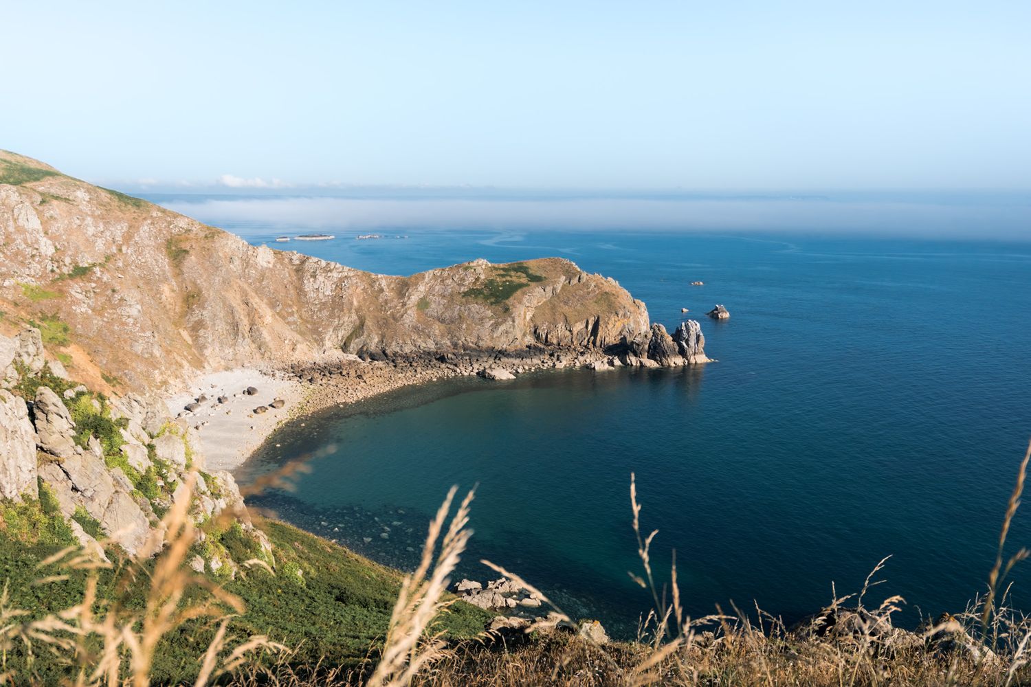 Nez de Jobourg à la Hague dans le département de la Manche en Normandie - Cotentin.
