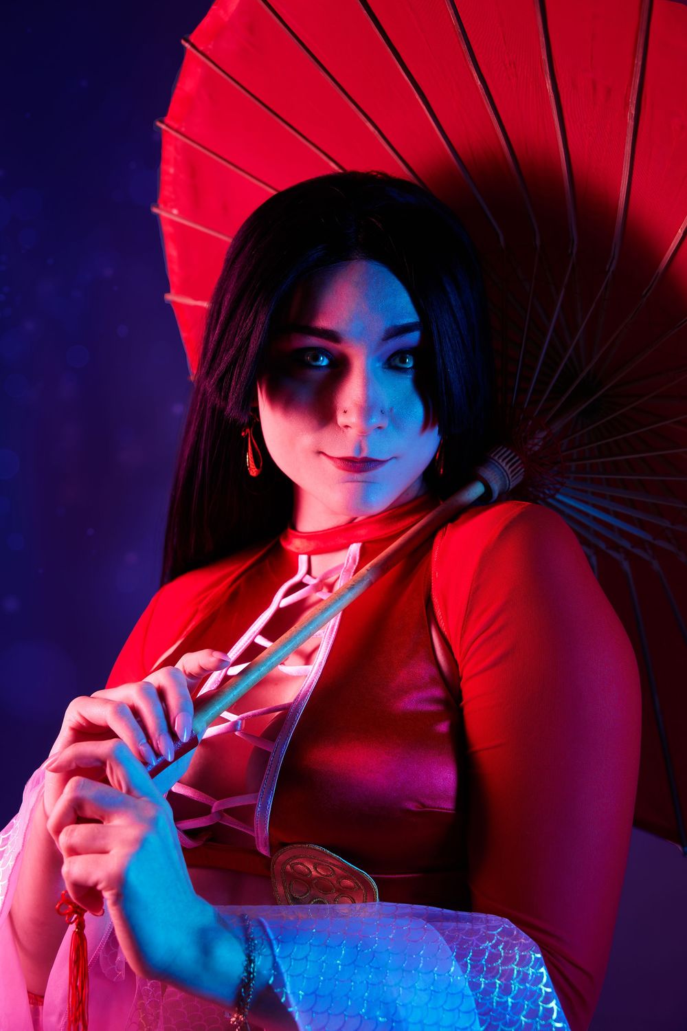 Dallas cinematic photographer, Dallas cosplay photographer, Dallas photographer, composite photography, Boa Hancock, One Piece