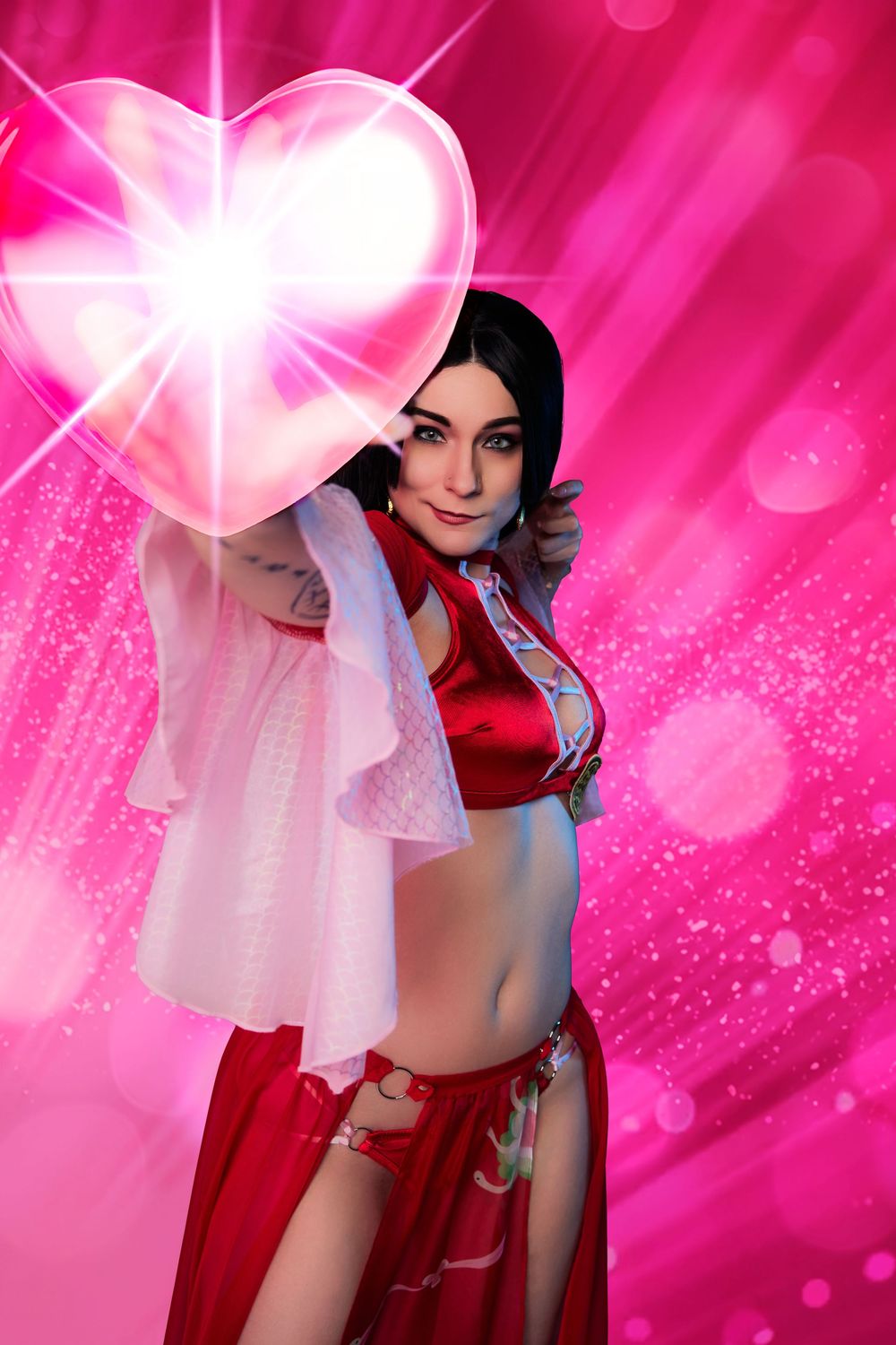 Dallas cinematic photographer, Dallas cosplay photographer, Dallas photographer, composite photography, Boa Hancock, One Piece