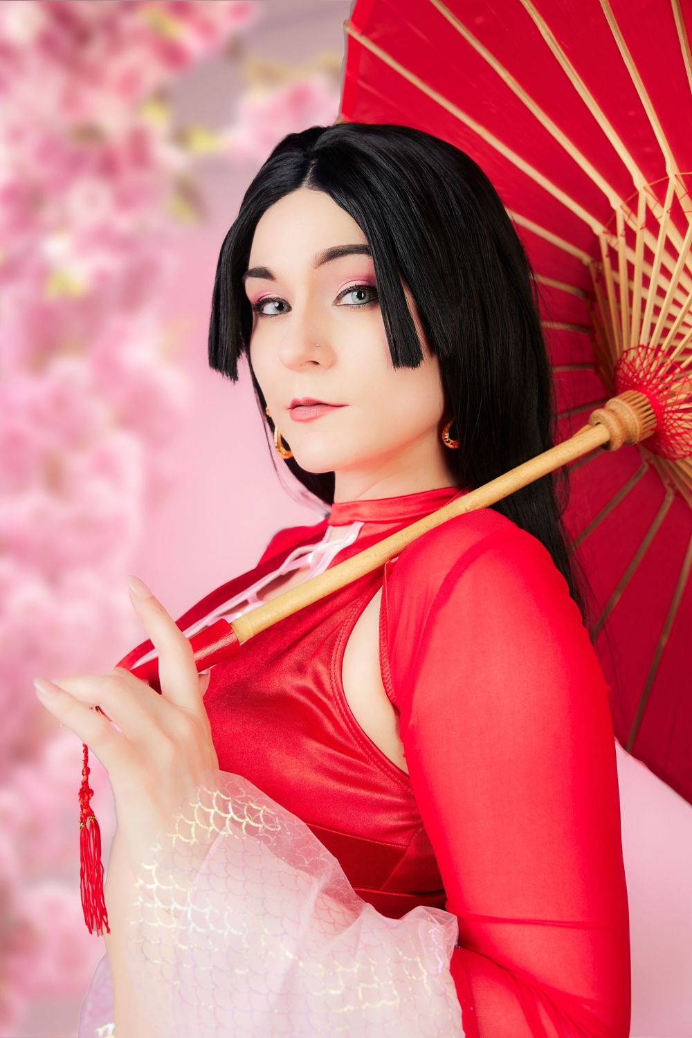Dallas cinematic photographer, Dallas cosplay photographer, Dallas photographer, composite photography, Boa Hancock, One Piece