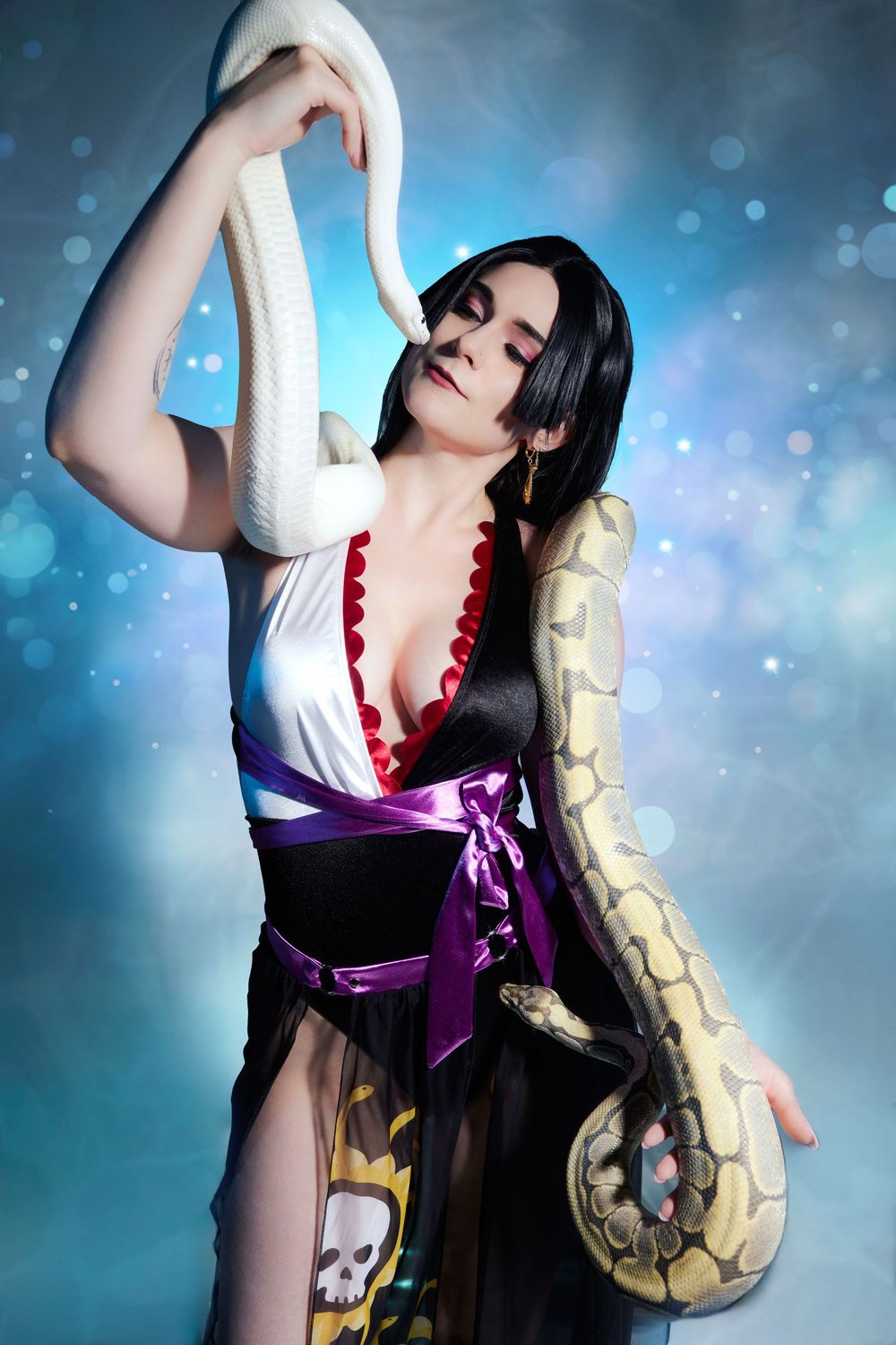Dallas cinematic photographer, Dallas cosplay photographer, Dallas photographer, composite photography, Boa Hancock, One Piece