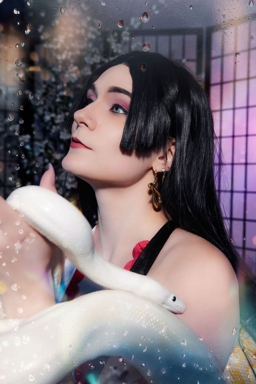 Dallas cinematic photographer, Dallas cosplay photographer, Dallas photographer, composite photography, Boa Hancock, One Piece