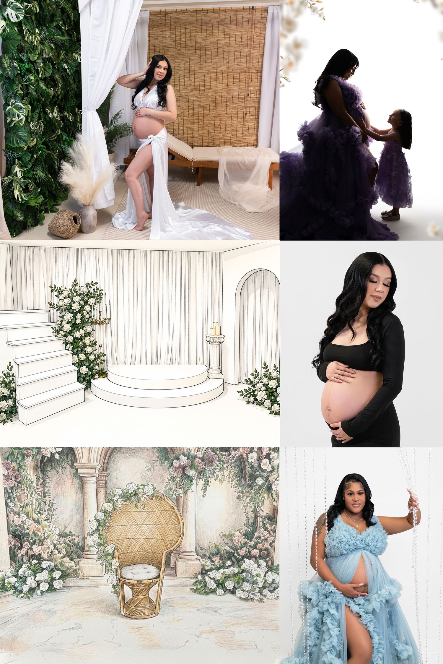 Sets available at The Stardust Studio Location In Humble, TX