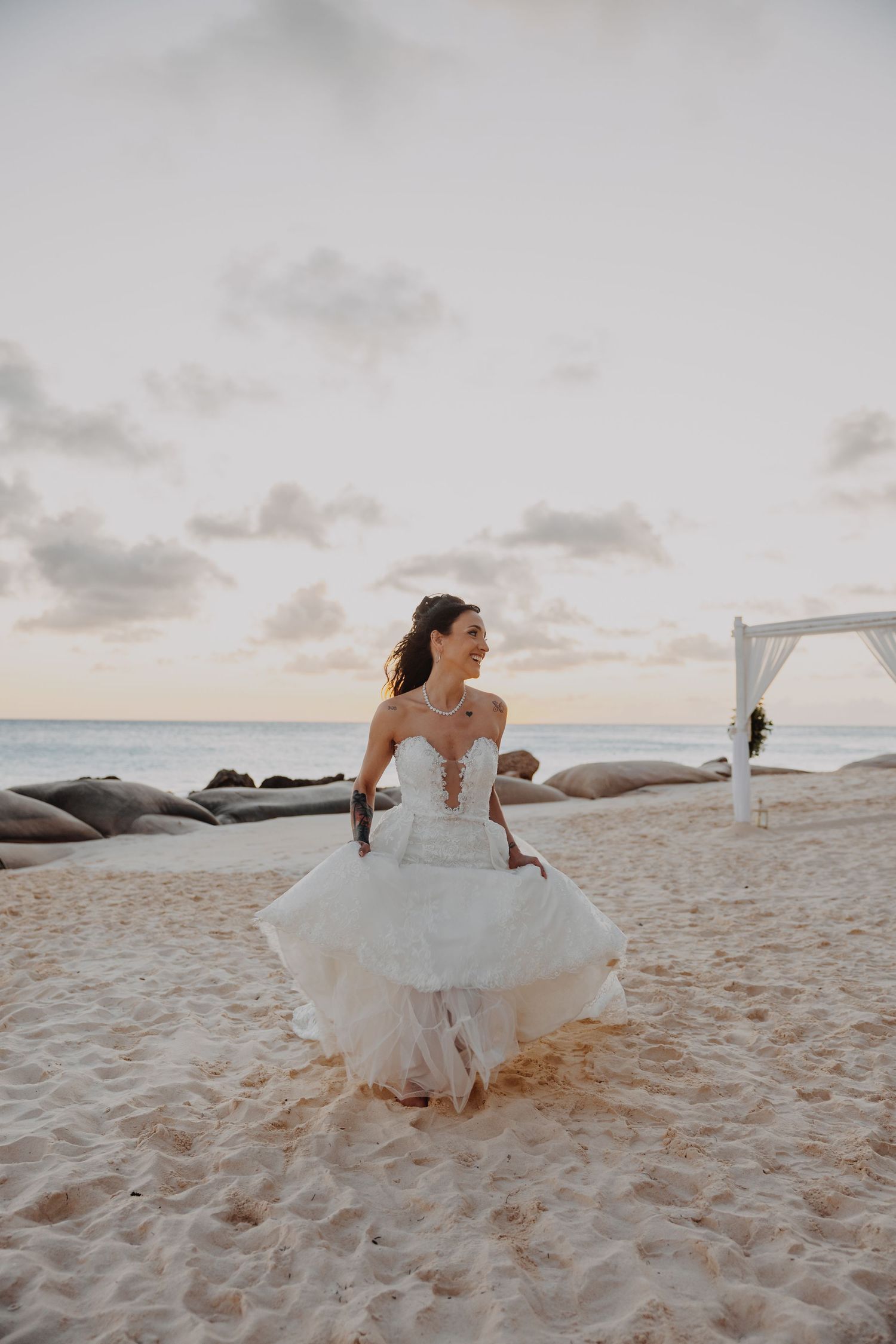 Divi all inclusive aruba beach wedding