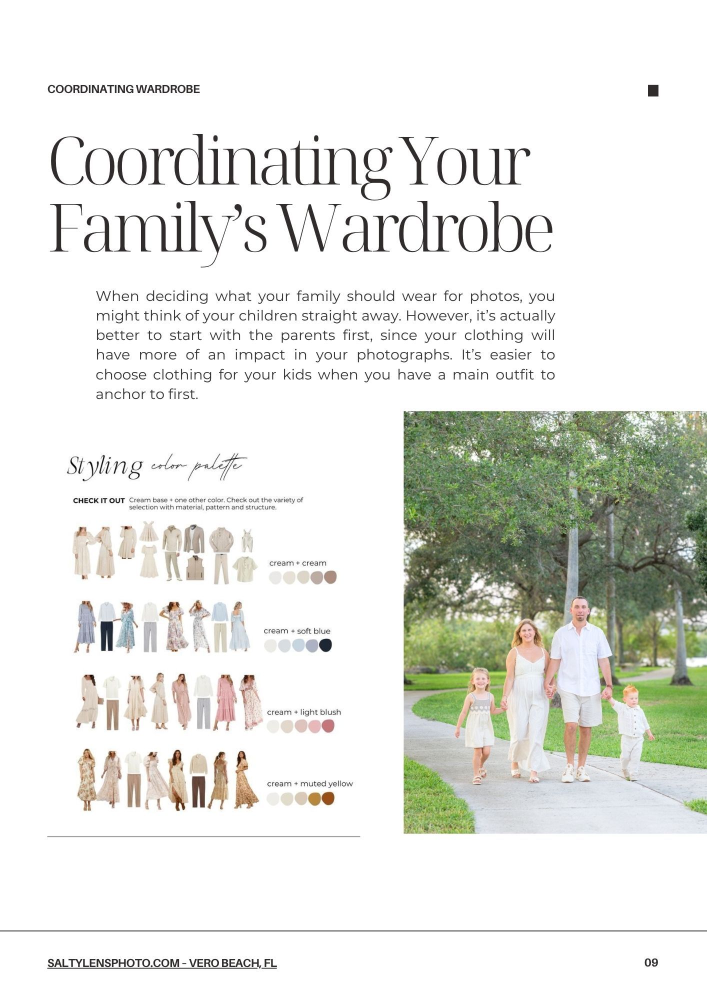 That To Wear for Beach Family Photos by Mai Mirabal, Family Photographer at Vero Beach, FL and Disney's Vero Beach Hotel.