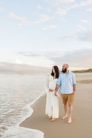 Beach Maternity Photographer, Vero Beach, Florida -  Disney's Vero Beach Resort.