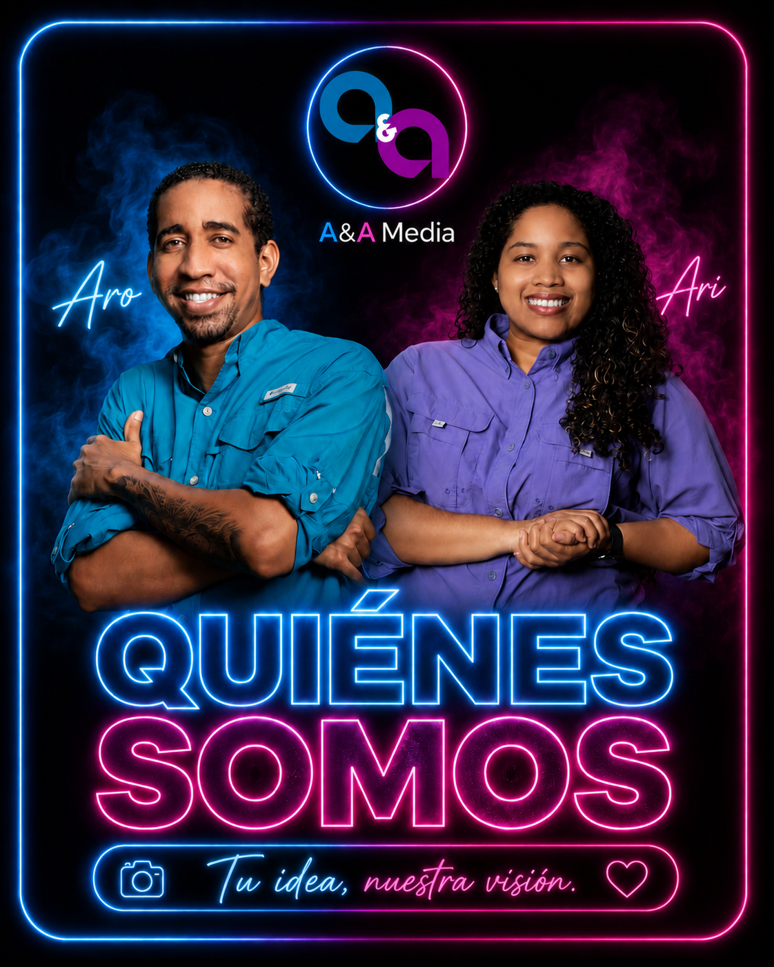 Fotografía creativa en Panamá por A&A Media: retratos, maternidad, marcas personales y sesiones temáticas.