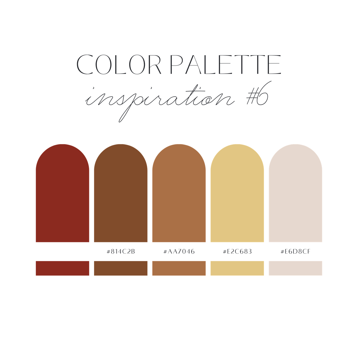 A minimalist color palette featuring cool tones transitioning from sage green to navy blue.