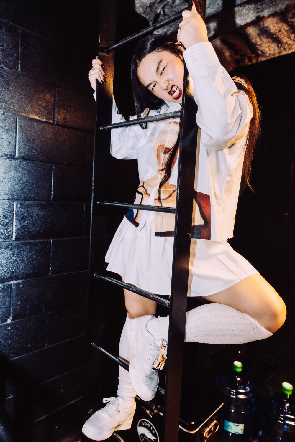 Audrey Nuna before her Chicago show at Lincoln Hall on the Trench Tour