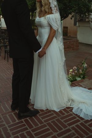 Bride and groom celebrating at The Bentley House in St. George, Utah